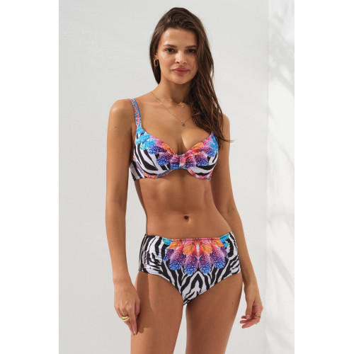 Pierre Cardin Kaplı Balenli Bikini Takım Feather 231217 231217-FEATHER