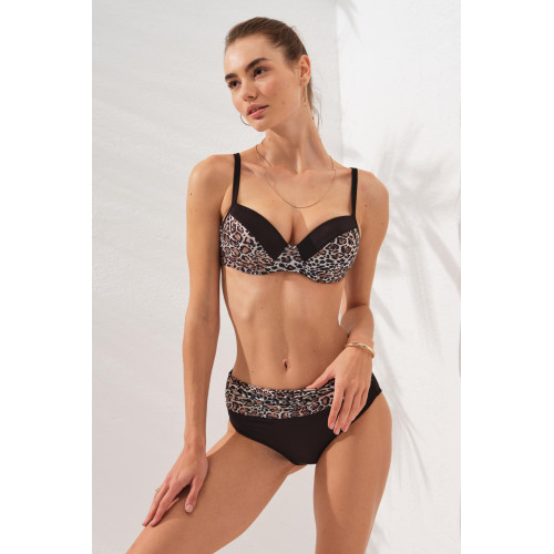 Pierre Cardin Melida Kaplı Parçalı Bikini Leopar 231233-D 231233-D-LEOPAR