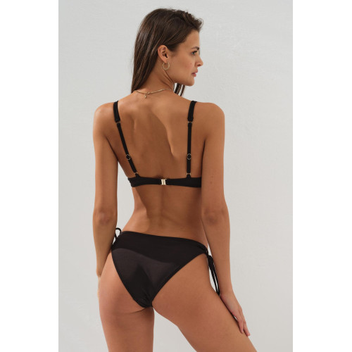 Pierre Cardin Double Dolgulu Bikini Takım Siyah 231205 231205-SİYAH