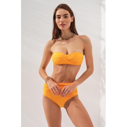 Pierre Cardin Anna Soft Straplez Bikini Takım Sarı 231239 231239-SARI