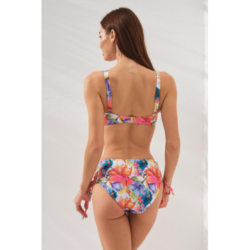 Pierre Cardin Rhode Bantlı Toparlayıcı Bikini Takım Garden 231237-D 231237-D-GARDEN