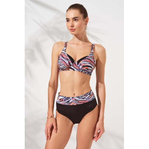 Pierre Cardin Herve Toparlayıcı Balenli Bikini Takım Tiger 231230-T 231230-T