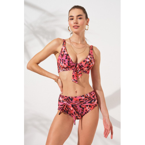 Pierre Cardin Lolita Balenli Toparlayıcı Bikini Takım Blush 231232-D 231232-D-BLUSH