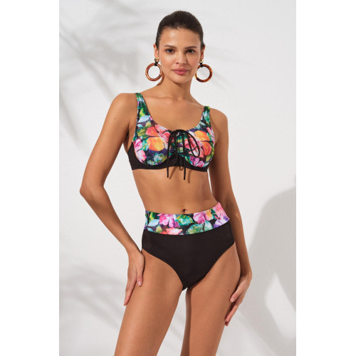 Pierre Cardin Melt Toparlayıcı Balenli Bikini Takım Violet 231234-D 231234-D-VİOLET