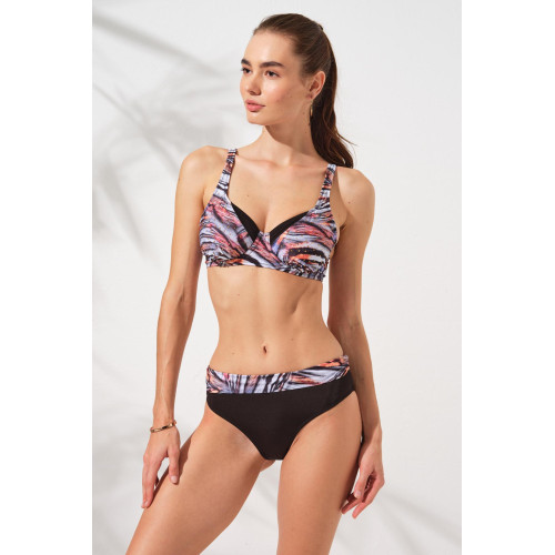 Pierre Cardin Herve Toparlayıcı Balenli Bikini Takım Tiger 231230-T 231230-T