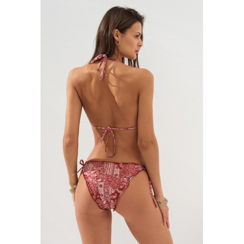 Pierre Cardin Fırfırlı Üçgen Bikini Takım Bohemian 231240-D 231240-D-BOHEMİAN